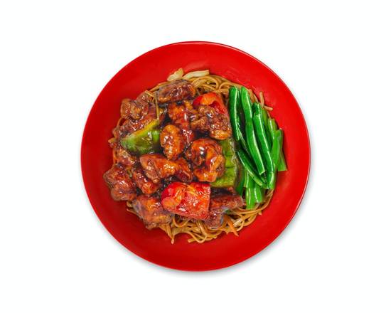 Order General Tso Noodle Bowl food online from Bento Asian Kitchen + Sushi - Southside store, Jacksonville on bringmethat.com