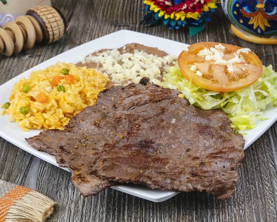Order Carne Asada Plate food online from Casa Garcia store, Pico Rivera on bringmethat.com