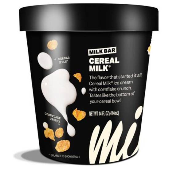 Order Milk Bar Cereal Milk Ice Cream (14 oz) food online from Milk Bar store, South Miami on bringmethat.com