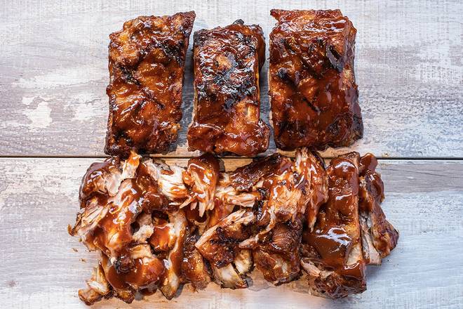 Order Smoke Shack Baby Backs Half Rack food online from Ember Smoked store, Abilene on bringmethat.com