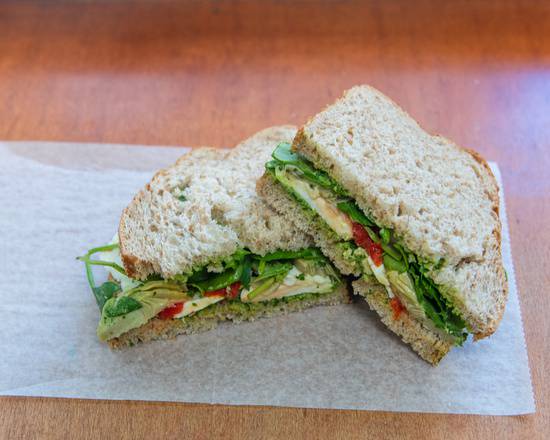 Order Sausalito Veggie Vegetarian Specialty Sandwiches food online from Natural Cafe store, Arlington on bringmethat.com