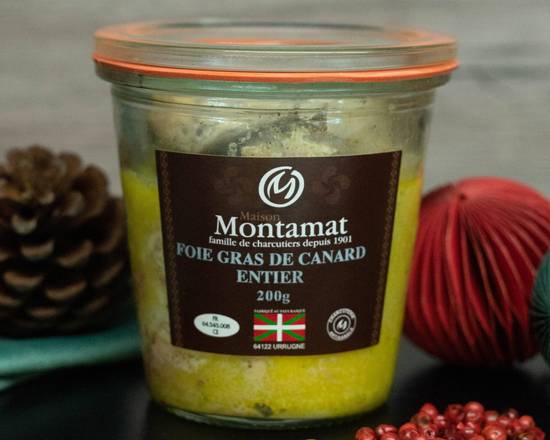Foie gras nature entier IGP des Landes - 200g- France