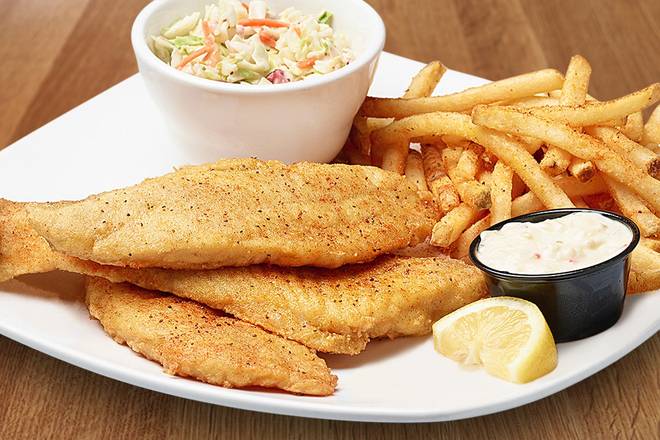 Order Bar Habor-Style Fish & Chips Platter food online from Silver diner - tysons corner, va store, McLean on bringmethat.com