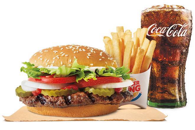 Order WHOPPER® Meal food online from Burger King store, St Petersburg on bringmethat.com