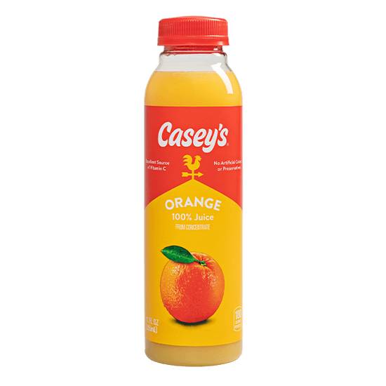 Order Casey's Orange Juice 12oz food online from Casey store, Terre Haute on bringmethat.com