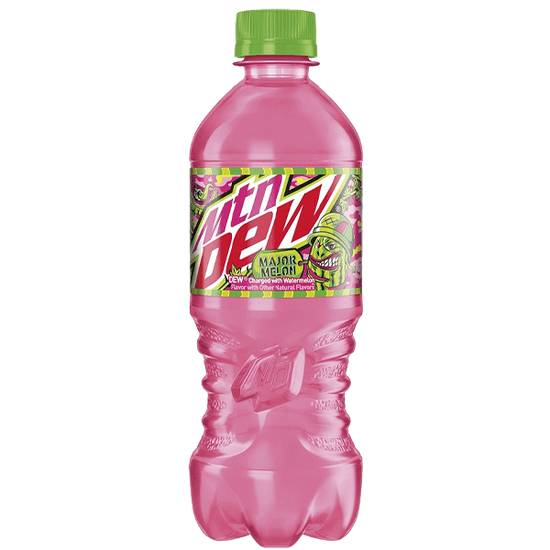 Order Mtn Dew Major Melon 20oz food online from Casey store, Omaha on bringmethat.com