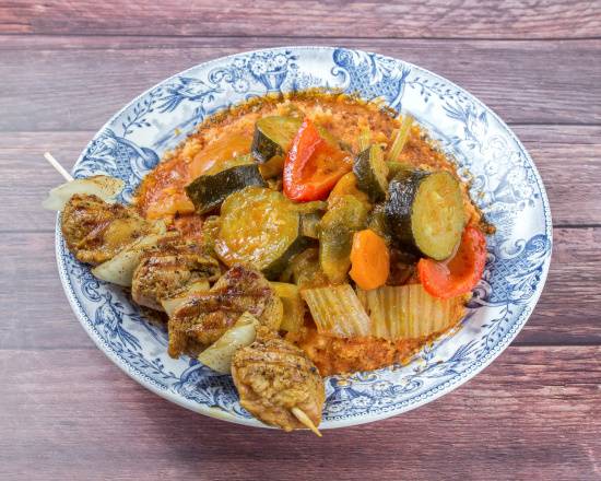 Couscous brochettes
