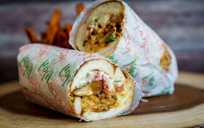 Order Shawarma Sandwich food online from Holy Schnitzel store, Aventura on bringmethat.com
