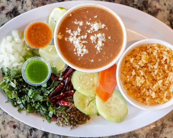 Order Frijoles food online from Taqueria Don Victor No. 2 store, Anaheim on bringmethat.com