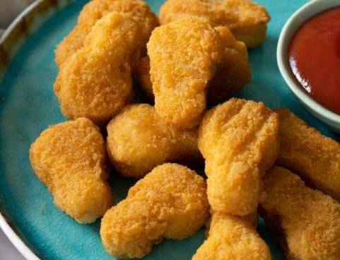 Order 6.Chicken Nuggets (10 pcs)  鸡粒（10） food online from Great Wall Chinese Restaurant store, Haysville on bringmethat.com