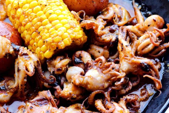 Order M11. Baby Octopus (1LB) food online from Captain King's Seafood City store, Memphis on bringmethat.com
