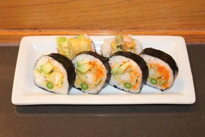 Order Tempura Roll(6 pcs) food online from Sushi King store, Santa Monica on bringmethat.com