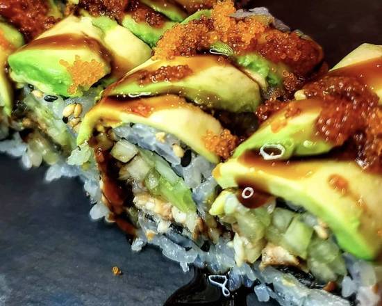 Order Dragon Roll food online from Mika Sushi II store, Westminster on bringmethat.com