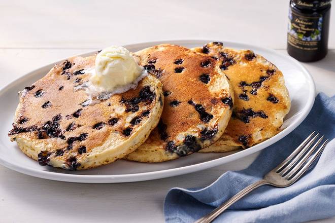 Order Wild Maine Blueberry Pancakes – Three food online from The Pancake Kitchen By Cracker Barrel store, Nashville on bringmethat.com