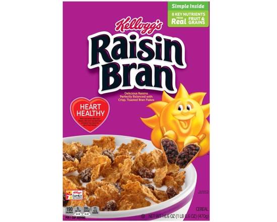 Order Kelloggs Raisin bran 16.6oz food online from Fresko Market store, Miami on bringmethat.com