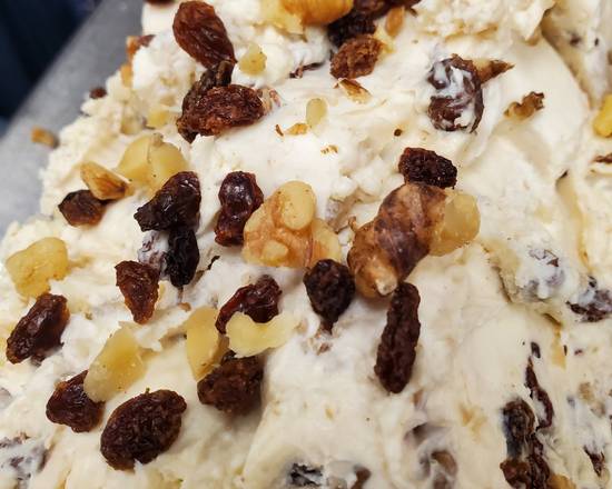 Order Apple Walnut Raisin Cream Cheese (1/2 LB) food online from Long Island Bagel Cafe store, Scarsdale on bringmethat.com