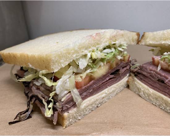 Order Half Roast Beef  food online from Byen Bakeri store, Seattle on bringmethat.com