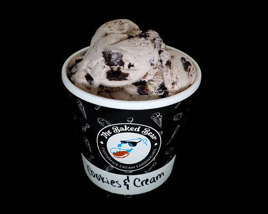 Order Cookies & Cream Pint food online from The Baked Bear Sawgrass Mills store, Sunrise on bringmethat.com