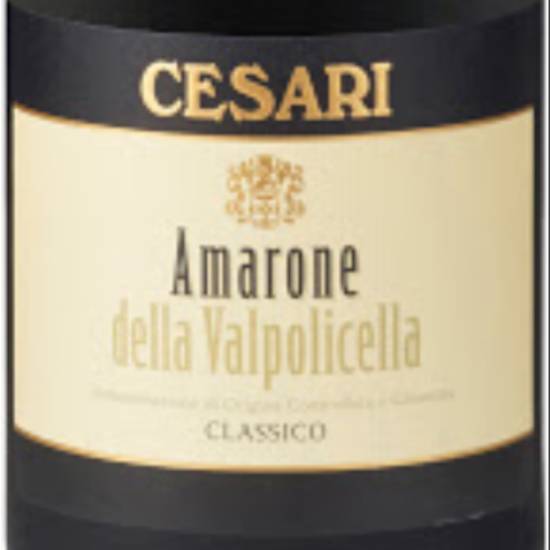 Order Cesari Amarone Valopoilcella 750ml 14.5% ABV  food online from Princess Liquors store, Port Saint Lucie on bringmethat.com