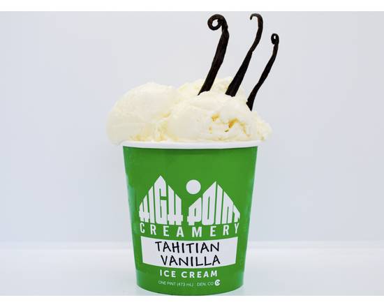 Order Vanilla Bean (Pint) food online from High Point Creamery store, Denver on bringmethat.com