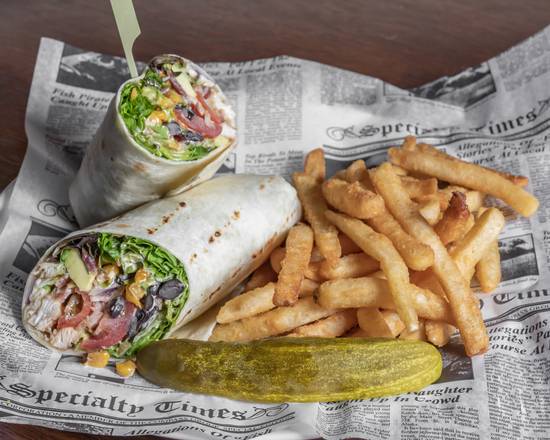 Order The Southern Wrap food online from Wild Onion Brewery & Banquets store, Barrington on bringmethat.com