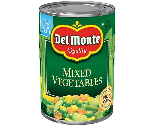 Order Del Monte Mixed Vegetables food online from Fresko Market store, Miami on bringmethat.com