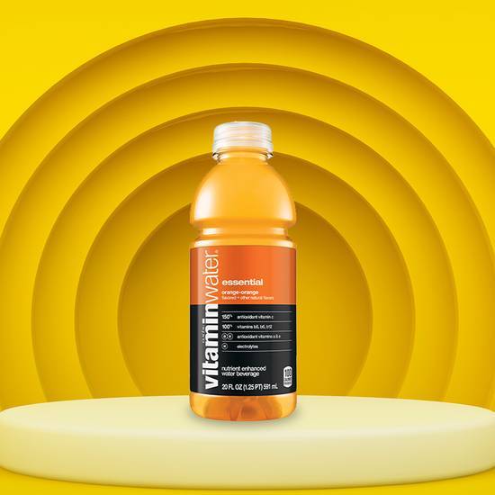 Order Essential Orange Vitamin Water 17oz food online from Treat Fleet store, Anaheim on bringmethat.com