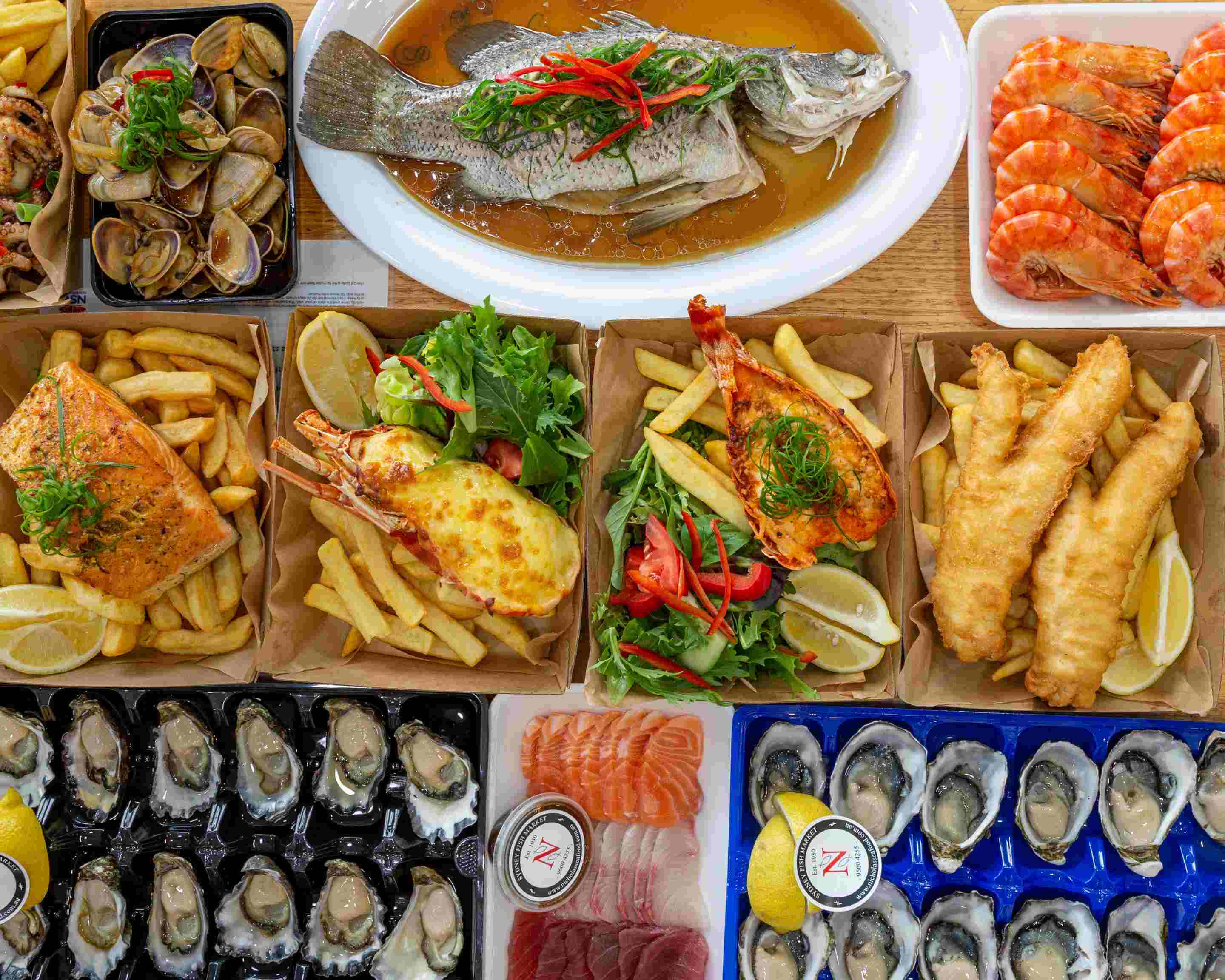 Nicholas Seafood Menu Takeout in Sydney Delivery Menu & Prices Uber Eats