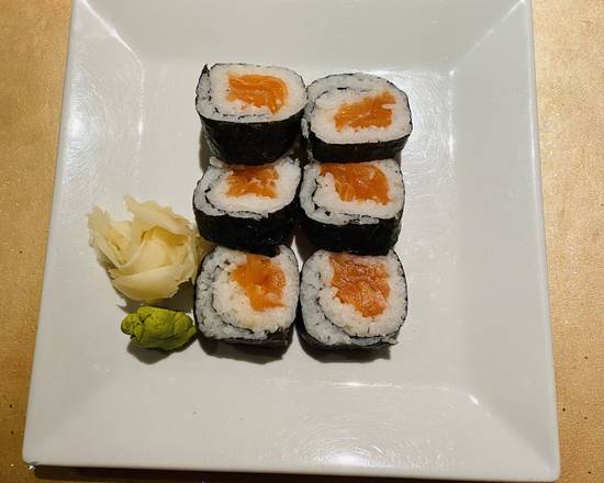 Order Salmon Maki Roll food online from Rien Tong Restaurant store, Arlington on bringmethat.com