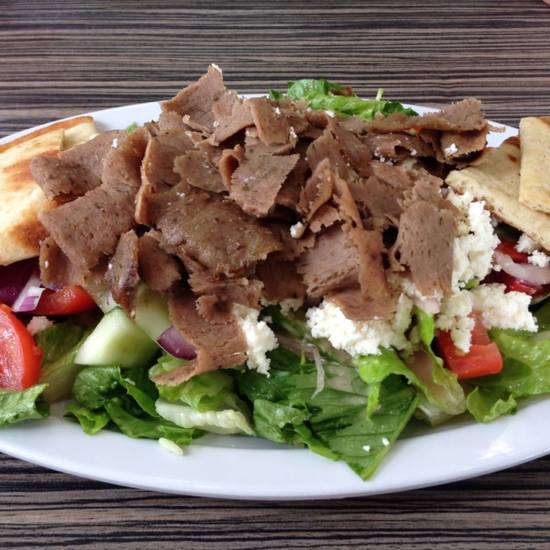 Order Gyro Salad food online from Hd Onion Burger store, Oklahoma City on bringmethat.com