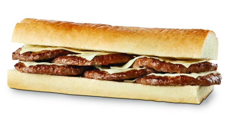 Order Cheeseburger (Large) food online from Dangelo Grilled Sandwiches store, Auburn on bringmethat.com