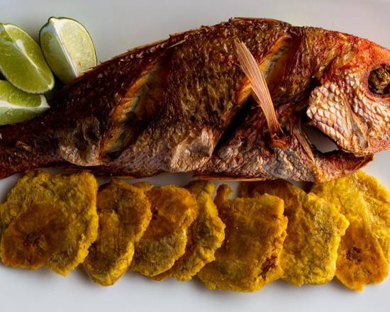 Order Fried Red Snapper large food online from Chimiking Restaurant store, Orlando on bringmethat.com