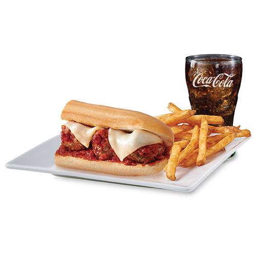 Order Meatball Half Sub Meal food online from Miami Grill store, Miami on bringmethat.com