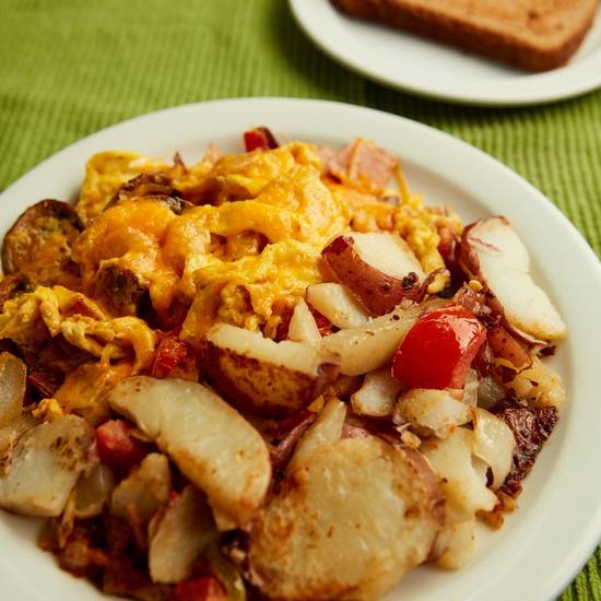 Order Vivian's Scramble food online from Vivian Millennium Cafe store, Studio City on bringmethat.com
