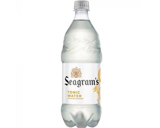 Order Seagrams Tonic Water, 1L mixer food online from Xtra Liquors & Wines store, WEST MIAMI on bringmethat.com