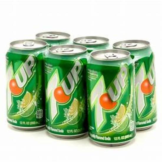 Order 7 Up, Cans, 12 fl oz, 6 pack food online from Rocky Liquor store, Claremont on bringmethat.com
