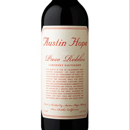 Order Austin Hope  - Cabernet Sauvignon food online from Santa Monica Liquor store, Santa Monica on bringmethat.com