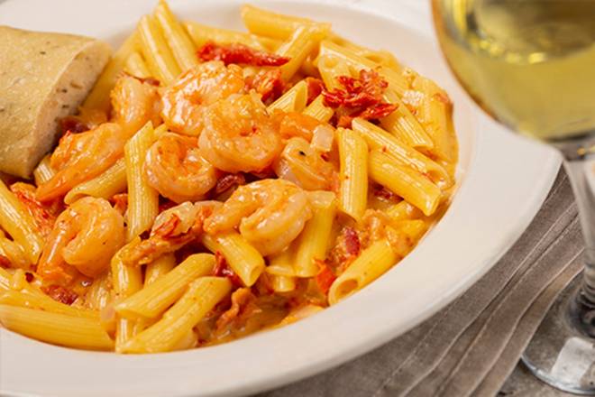 Order Shrimp Carbonara food online from Brixx Wood Fired Pizza store, Hoover on bringmethat.com