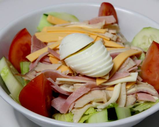 Order Julienne Salad food online from Cousins Pizza Pub store, ROSELLE on bringmethat.com