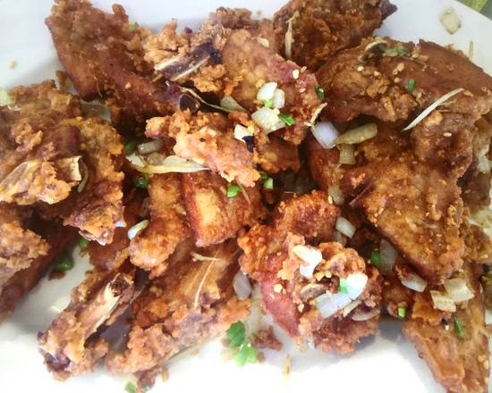 Order Crispy Pork Chop food online from Canton Chinese Restaurant store, Richardson on bringmethat.com