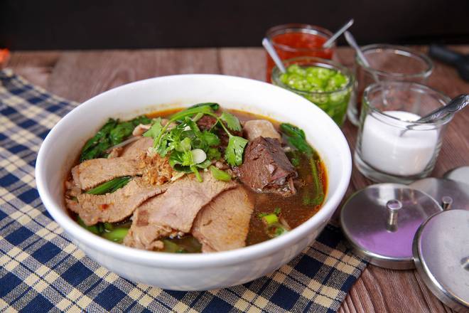 Order Combination Beef Noodle Soup food online from King of thai noodle house store, San Francisco on bringmethat.com