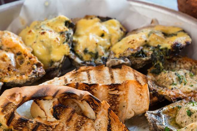 Order Chargrilled Rockefeller food online from The Rouxpour store, Friendswood on bringmethat.com