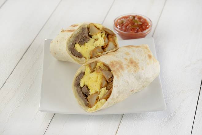Order Classic Breakfast Burrito food online from Nature's Table Cafe store, Tampa on bringmethat.com