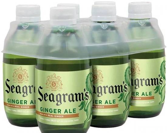 Order Seagrams Ginger Ale, 10 oz mixer food online from Xtra Liquors & Wines store, WEST MIAMI on bringmethat.com