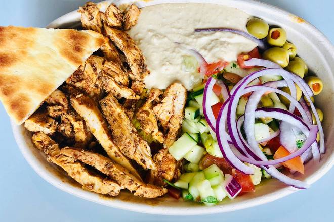 Order Beef Shawarma Plate food online from Z Falafel store, Los Angeles on bringmethat.com