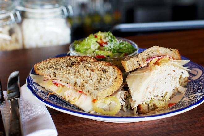 Order Turkey & Aged Provolone Sandwich food online from Founding Farmers Tysons store, Providence on bringmethat.com