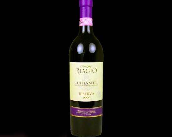 Order Biagio Chianti Riserva - 750ml 12.5% ABV food online from Princess Liquors store, Port Saint Lucie on bringmethat.com