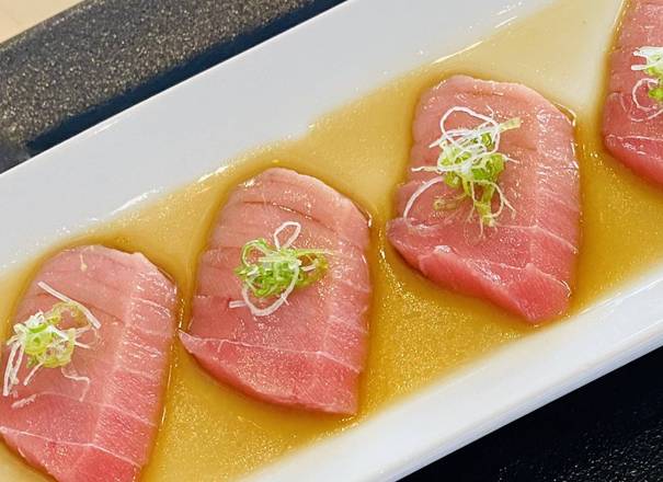 Order Super Toro W/ Truffle ponzu Sashimi food online from Yu-n-mi store, Beverly Hills on bringmethat.com