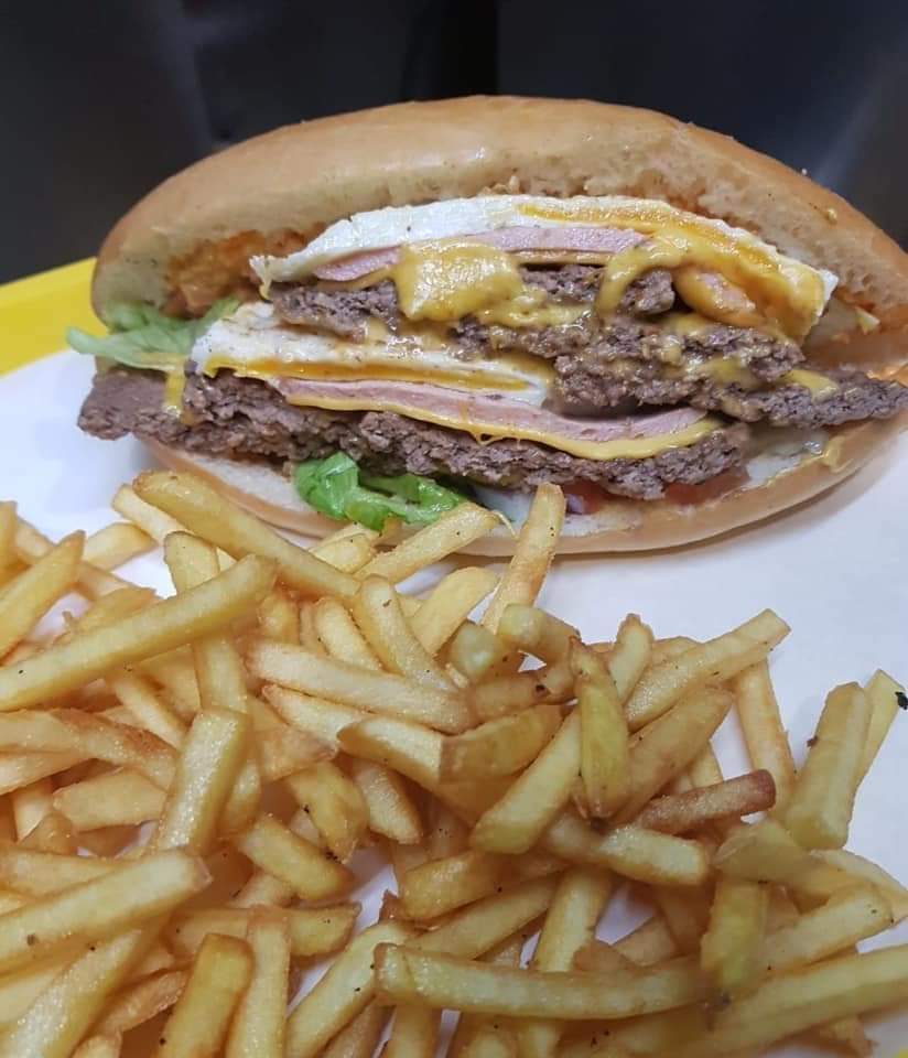 Menu sandwich tripler