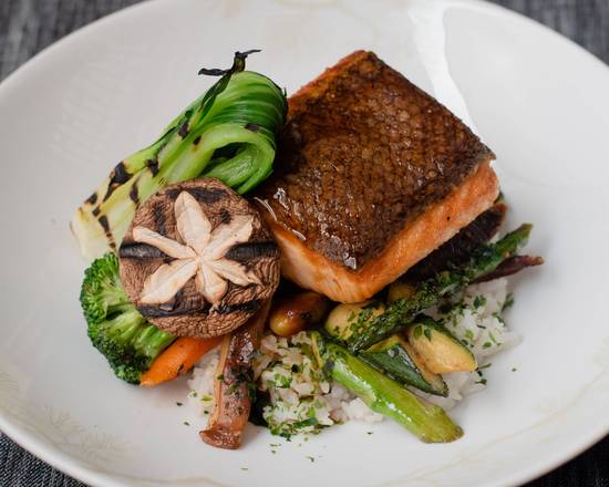 Order Salmon Donburi food online from Nobu Miami store, Miami Beach on bringmethat.com